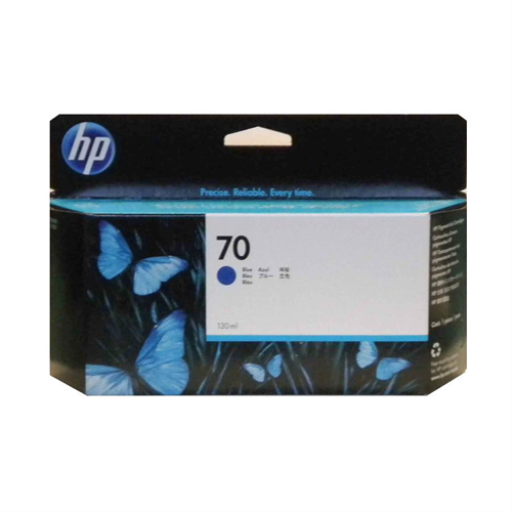 Cartouche d'encre HP C9458A - HP 70 bleue 130 ml