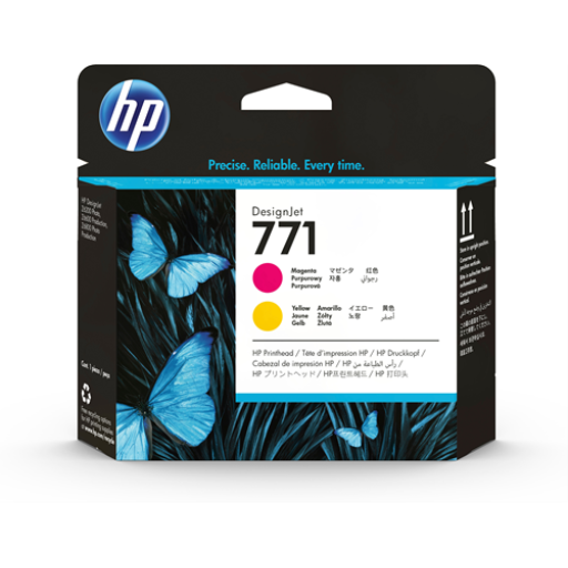 HP CE018A - 771 Magenta/Yellow Printhead