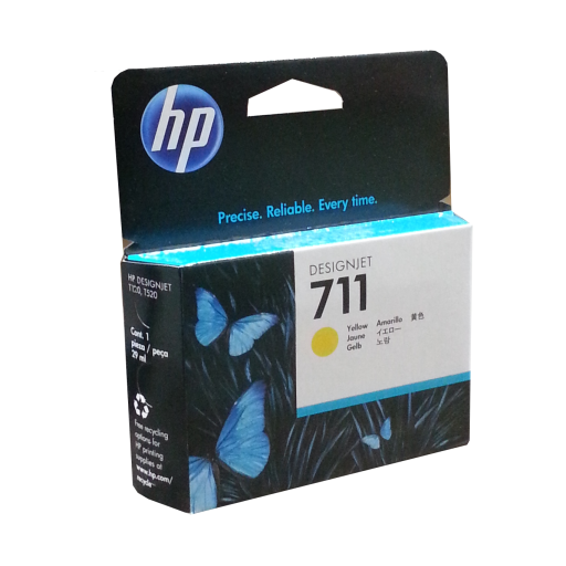HP CZ132A - HP 711 Yellow 29ml Ink Cartridge