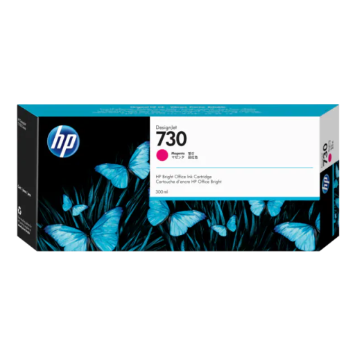 HP P2V69A 730 300-ml Magenta Ink Cartridge
