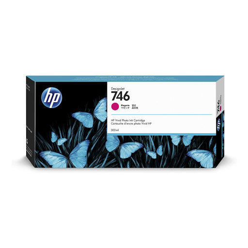 HP P2V78A 746 300-ml Magenta Ink Cartridge