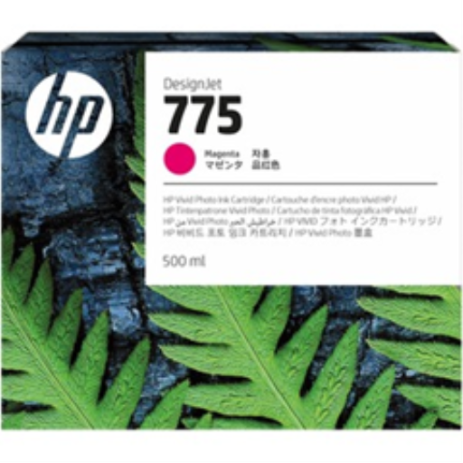 HP 1XB18A 775 Cartouche d'encre Magenta Originale DesignJet 500ml