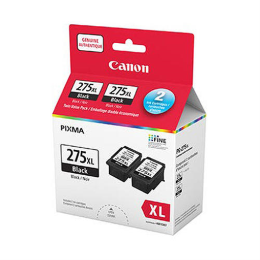 Canon 4981C007 PG-275XL Black High-Yield Ink Twin Pack