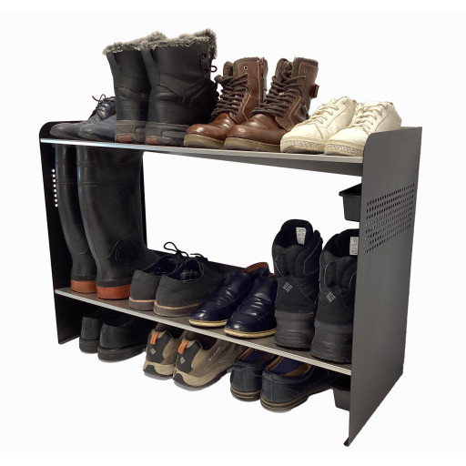 Rakabot SIG233-SS-BLACK Signature 2-Tier Black