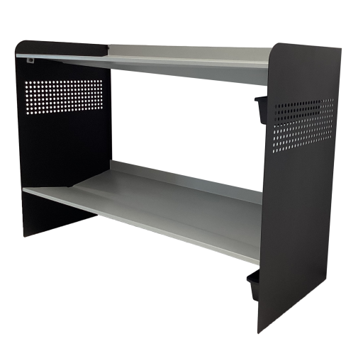 RAKABOT SIG233-SILVER-BLACK Rakabot Signature 2 tier  7 pairs.