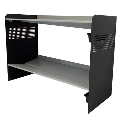 RAKABOT SIG233-SILVER-BLACK Rakabot Signature 2 tier  7 pairs.