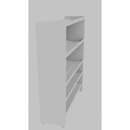 RAKABOT TITAN-5SHELF-GREY-WP Étagère TITAN 5 grise pour TIT547-SILVER-WHITE