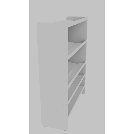 RAKABOT TITAN-5SHELF-GREY-BP Étagère TITAN 5 pour TIT547-SILVER-BLACK
