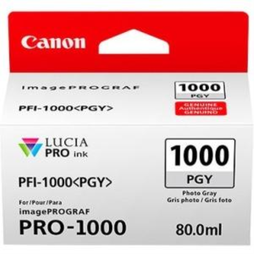 Canon 0553C002 PFI-1000 Photo Grey Ink Tank 80ml