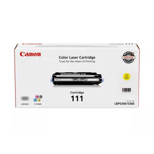 Canon 1657B017 111 Yellow Original Toner Cartridge