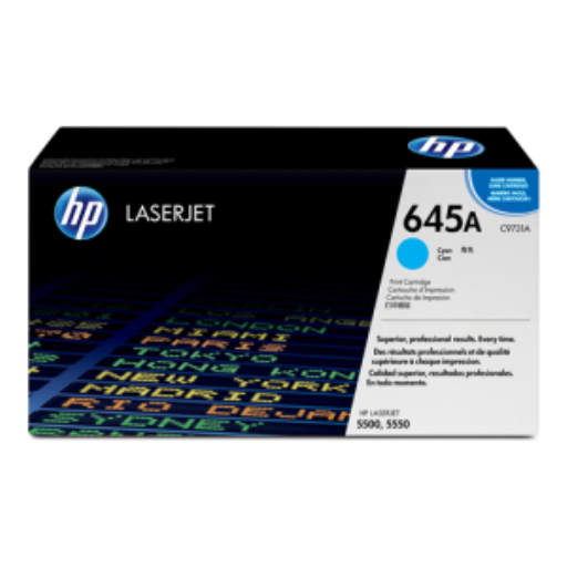 HP C9731A 645A Cyan Original Toner Cartridge