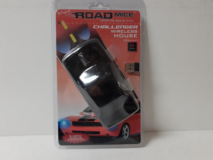 Road Mice RM-08DGCLKXA Dodge Challenger Optical Wireless Mouse — Black