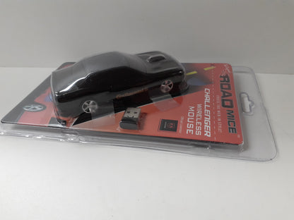 Road Mice RM-08DGCLKXA Dodge Challenger Optical Wireless Mouse — Black