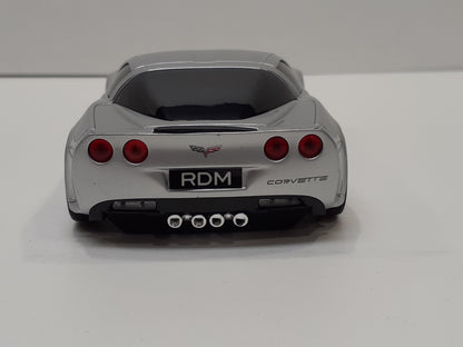 Road Mice RM-08CHCZSXA Chevrolet Corvette Optical Wireless Mouse — Silver