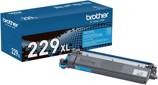 TN229XLC Brother High Yield Cyan Original Toner Cartridge