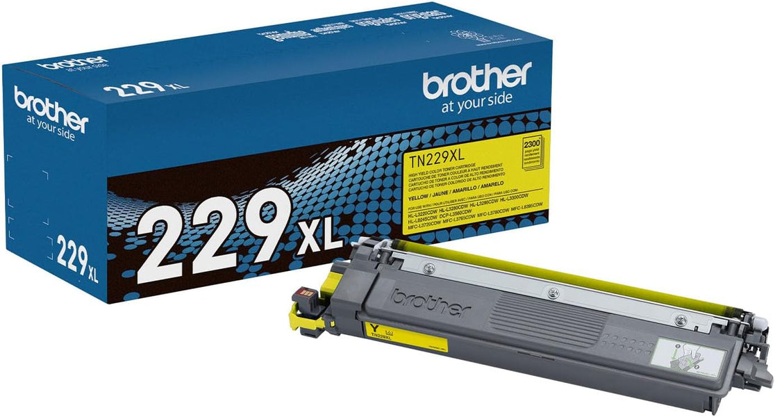 TN229XLY Brother High Yield Yellow Original Toner Cartridge