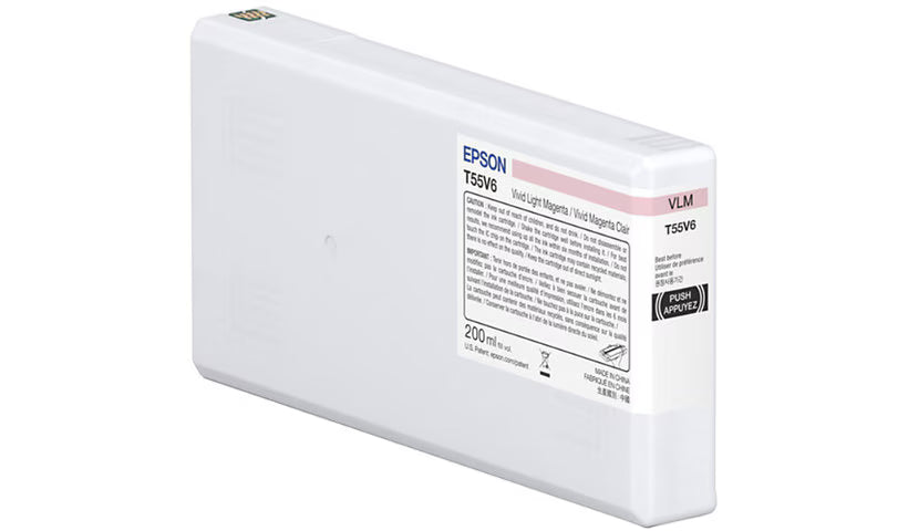 EPSON T55V600 UltraChrome Pro 10 Light Magenta Ink Cartridge 200 ML