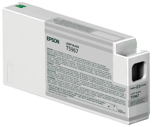 T596700 EPSON ULTRACHROME HDR LIGHT BLACK 350ML, STYLUS PRO