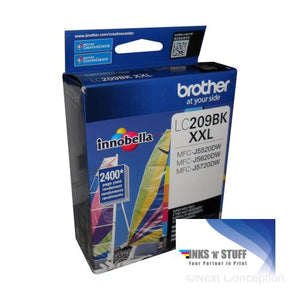 LC209BKS Brother Black Original Ink Cartridge