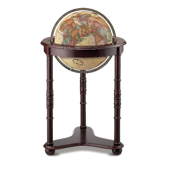 Replogle Westminster 16-inch Antique Floor Globe - English