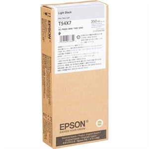 Epson T54X700 UltraChrome HD Light Black Ink Cartridge 350ml