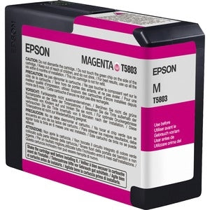 Epson T580300 ULTRACHROME MAGENTA INK 80ML, STYLUS PRO 3800