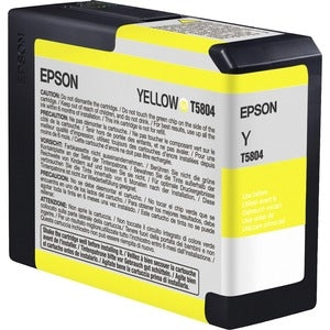Epson T580400 ULTRACHROME YELLOW INK 80ML, STYLUS PRO 3800