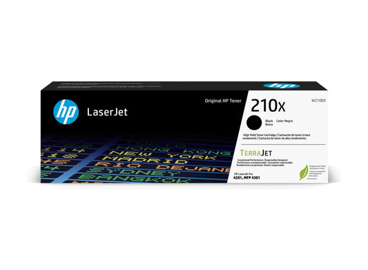 HP W2100X 210X Black Original High Yield LaserJet Toner Cartridge