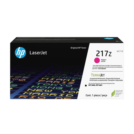 Cartouche de toner LaserJet magenta d'origine HP 217Z