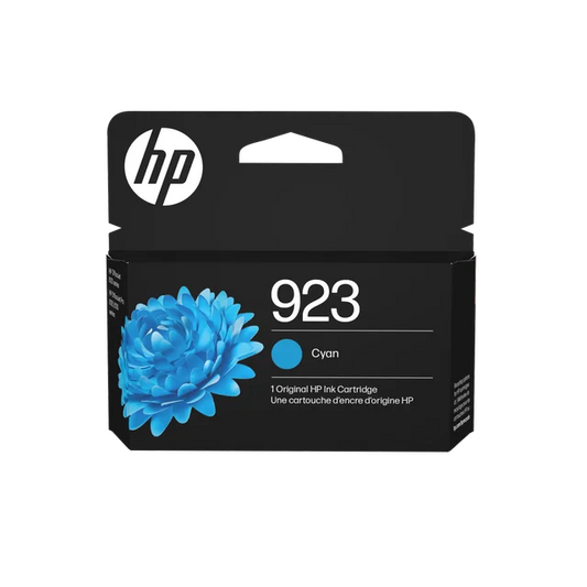 HP 923 Cyan Original Ink Cartridge (4K0T0LN)