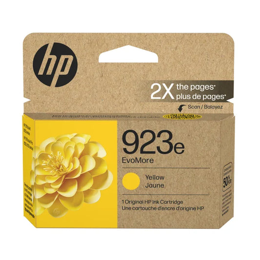 HP 923e EvoMore Yellow Original Ink Cartridge (4K0T6LN)