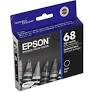 T068120s Epson T068 Durabrite Black Ink High Capacity with Sensormatic