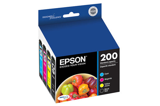 T200120-BCS Epson T200 Durabrite Ultra Black and Color Combo Pack