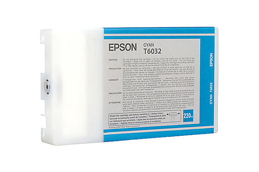 T603200 EPSON Original Cyan Ink Cartridge
