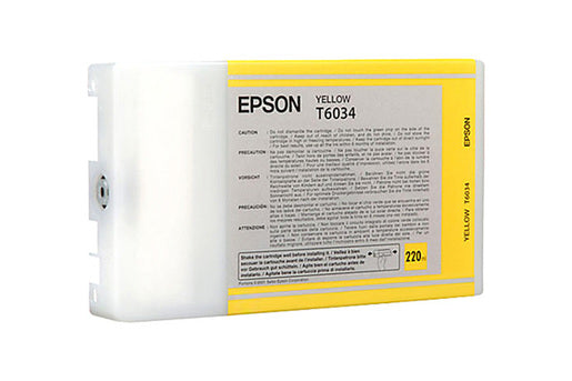 T603400 EPSON Original Yellow Ink Cartridge