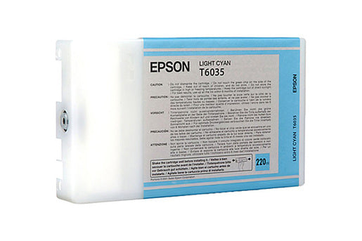 T603500 EPSON Original Light Cyan Ink Cartridge