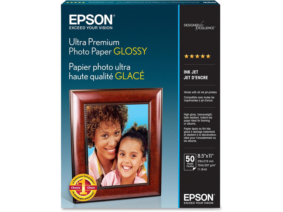 S042175 Epson EPSON Ultra premium Photo Paper Glossy Letter