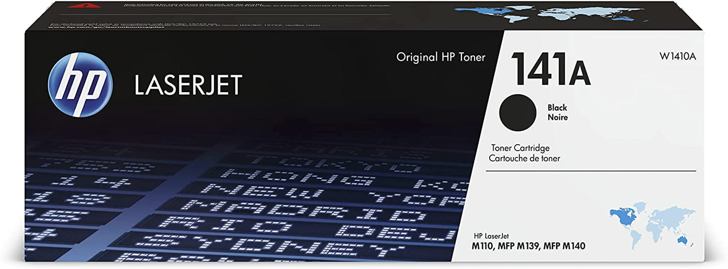 W1410A HP 141A cartouche de toner noir LaserJet authentique