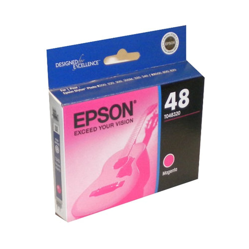 T048320S Epson 48 cartouche d'encre magenta produit authentique