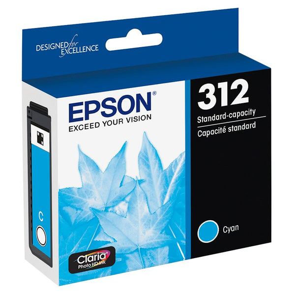 T312220S Epson 312 Cartouche d'encre cyan produit originale 