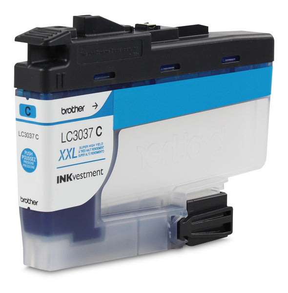 LC3037CS Brother Cyan Super High Yield Original Ink Cartridge