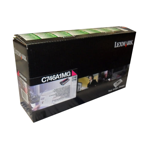 C746A1MG Lexmark cartouche de toner magenta produit originale