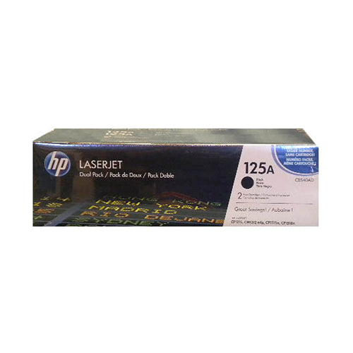 CB540AD HP #125A Dual Pack Black Original Toner Cartridge