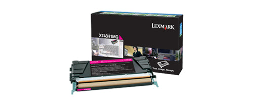 X748H1MG Lexmark X748 Magenta High Yield RET. PGM Toner Cartridge