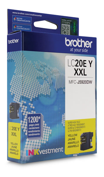 LC20EYS  Brother Yellow Original Ink Cartridge