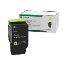 78C10Y0 Lexmark cartouche de toner jaune produit originale