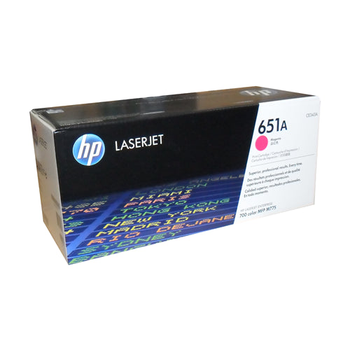 CE343A HP #651 cartouche toner magenta produit originale 