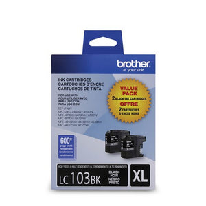 LC1032PKS Brother  2-Pack of Innobella Black Original Ink Cartridges High Yield