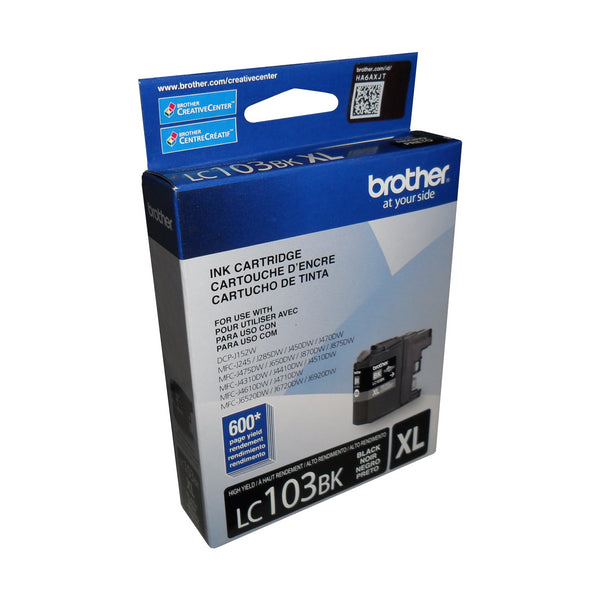 LC103BKS Brother Black HY Original Ink Cartridge