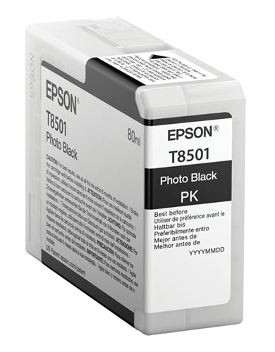 T850100 Epson cartouche d'encre noire photo produit authentique
